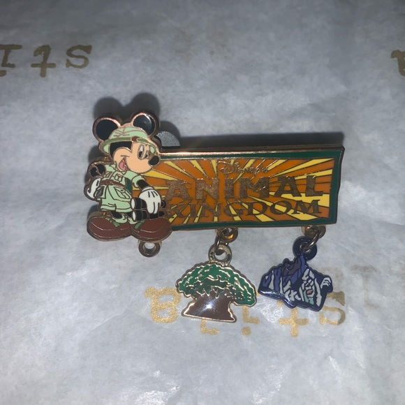 Disney Jewelry Walt Disney World Pin And Lanyard Set Poshmark